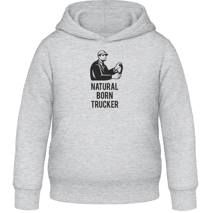 Natural Born Trucker Kids Hoodie contain pic