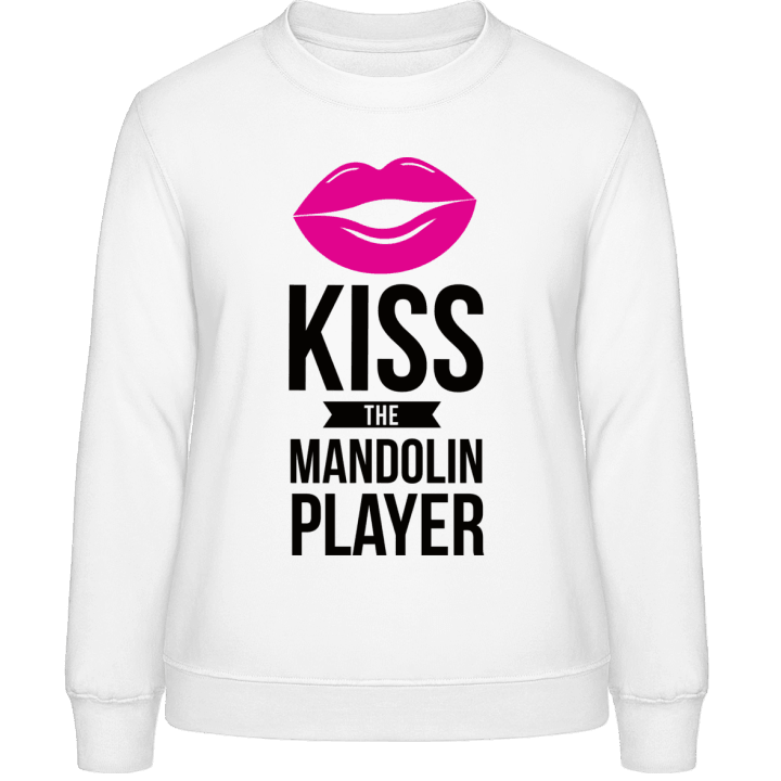 Kiss The Mandolin Player Felpa donna contain pic