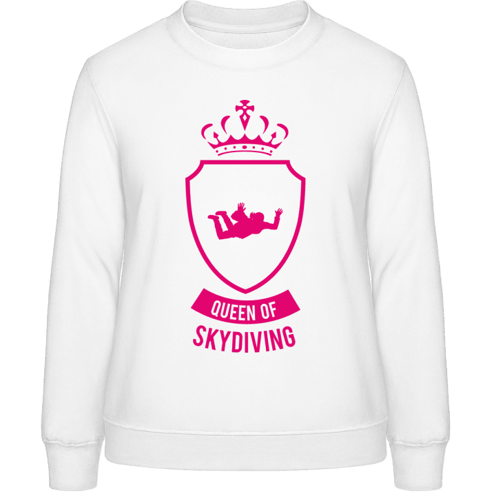 Queen of Skydiving Sweatshirt för kvinnor contain pic
