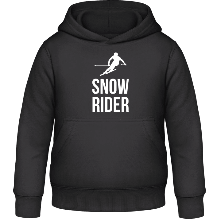 Snowrider Skier Sudadera para niños contain pic