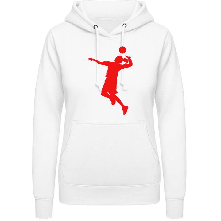 Volleyball Girl Vrouwen Hoodie contain pic