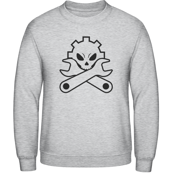 Mechanic Skull And Crossed Tools Sweatshirt 0 image