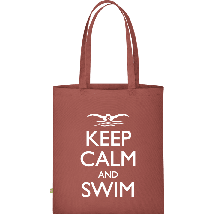 Keep Calm And Swim Cloth Bag contain pic