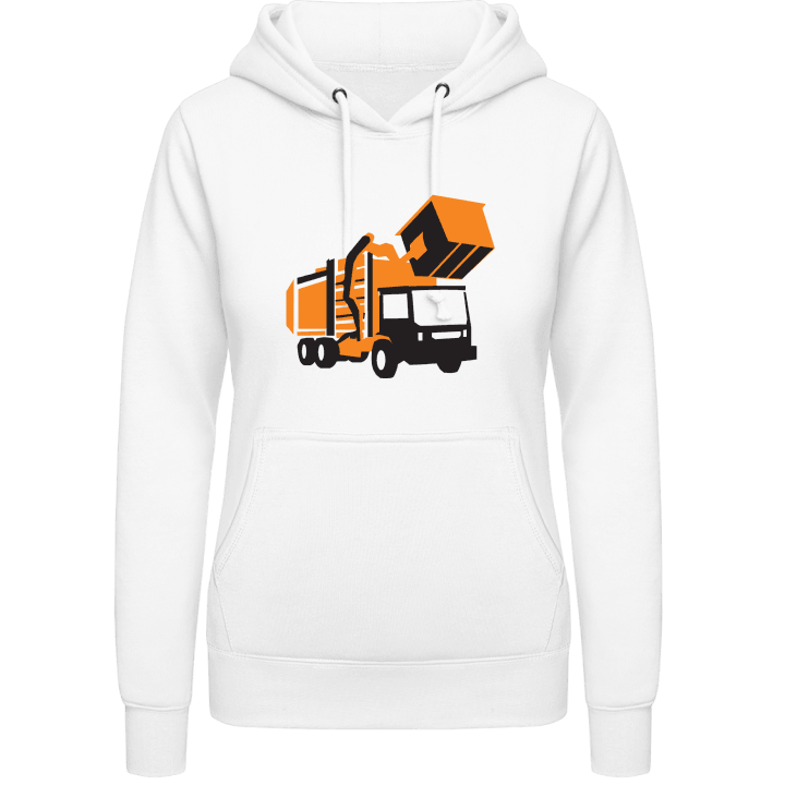 Garbage Car Women Hoodie contain pic
