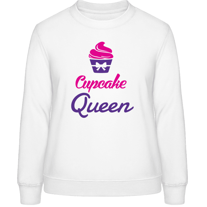 Cupcake Queen Logo Genser for kvinner contain pic