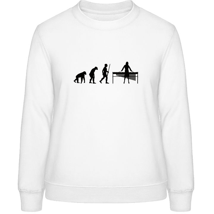 Xylophonist Evolution Female Frauen Sweatshirt 0 image