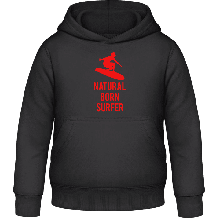 Natural Born Wave Surfer Kids Hoodie contain pic