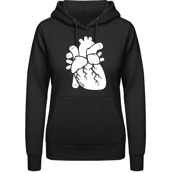 Heart Silhouette Vrouwen Hoodie contain pic