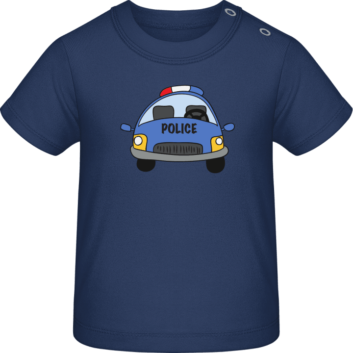 Police Car Comic T-shirt för bebisar 0 image