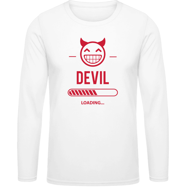 Devil Loading T-shirt à manches longues contain pic