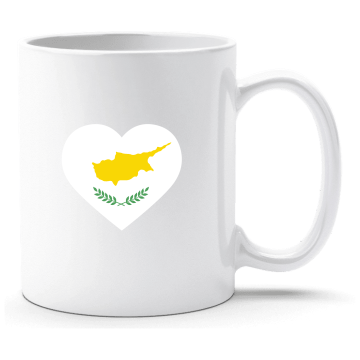 Cyprus Heart Flag Cup 0 image