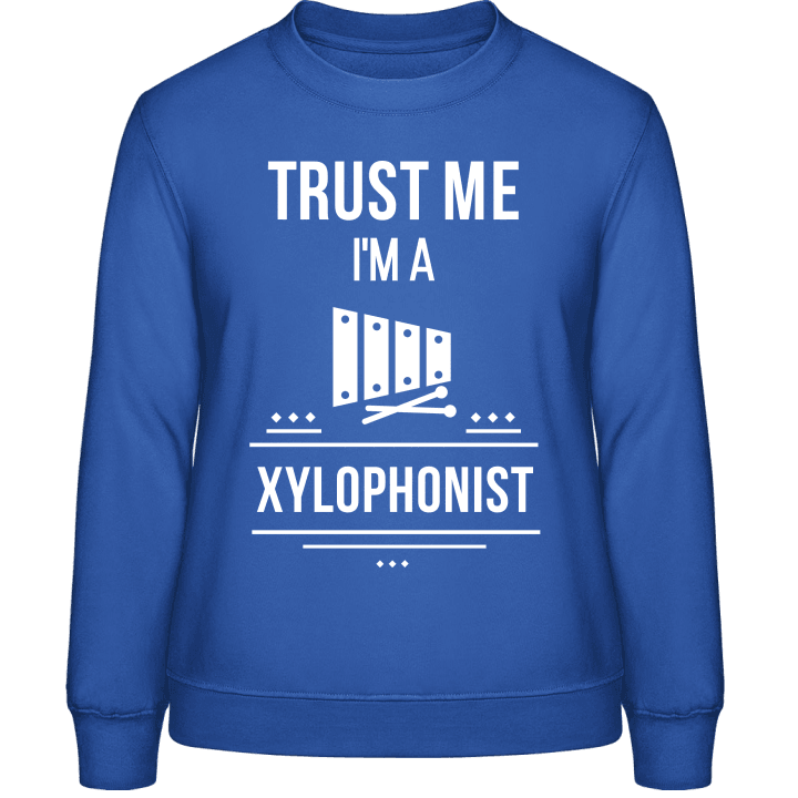 Trust Me I´m A Xylophonist Sweatshirt för kvinnor contain pic