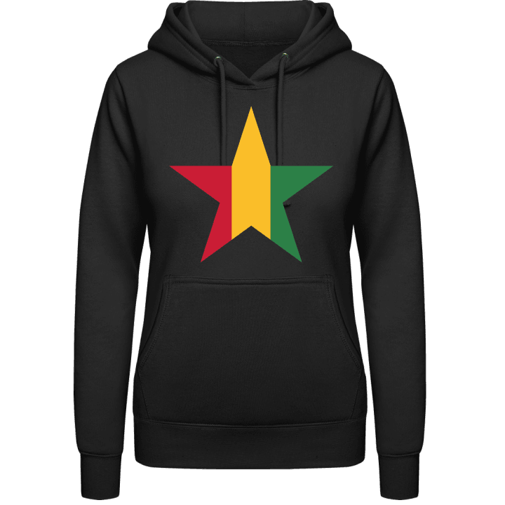 Guinea Star Sudadera con capucha para mujer contain pic