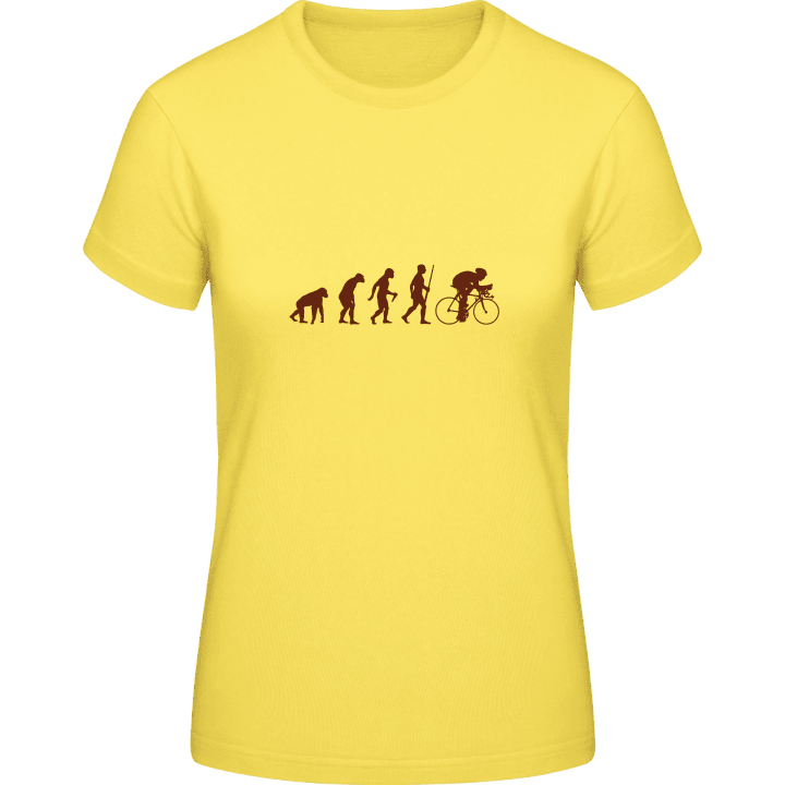 Cyclist Evolution Frauen T-Shirt contain pic