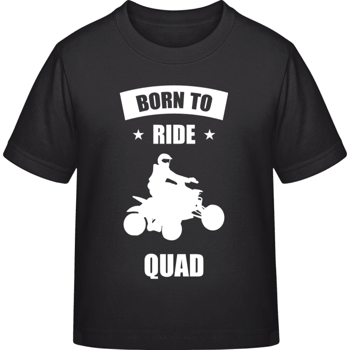 Born To Ride Quad Maglietta per bambini contain pic
