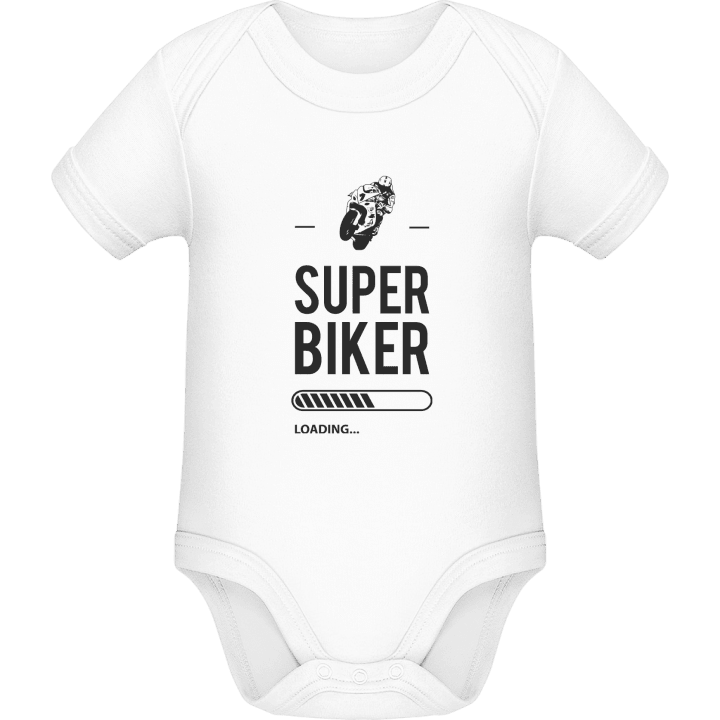 Superbiker Loading Baby Romper contain pic