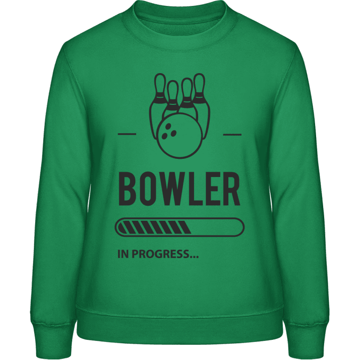 Bowler in Progress Frauen Sweatshirt contain pic