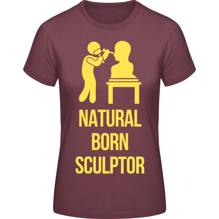 Natural Born Sculptor Vrouwen T-shirt contain pic