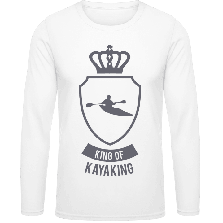 King Of Kayaking Shirt met lange mouwen contain pic
