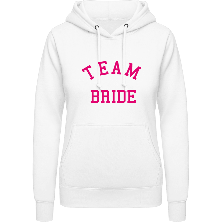 Team Bride Sudadera con capucha para mujer contain pic