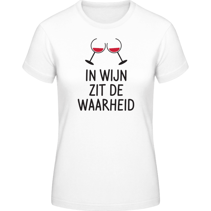 In Wijn Zit De Waarheid T-skjorte for kvinner contain pic