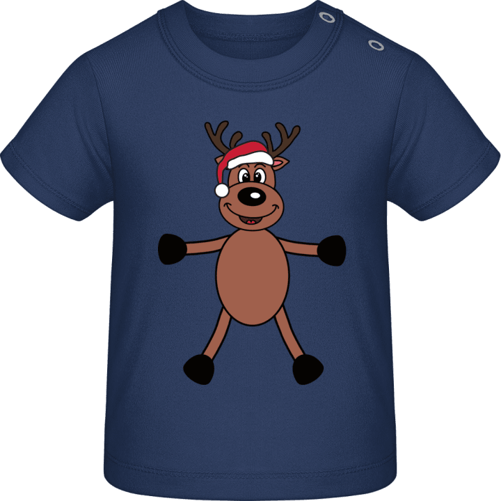 Christmas Reindeer Baby T-Shirt 0 image