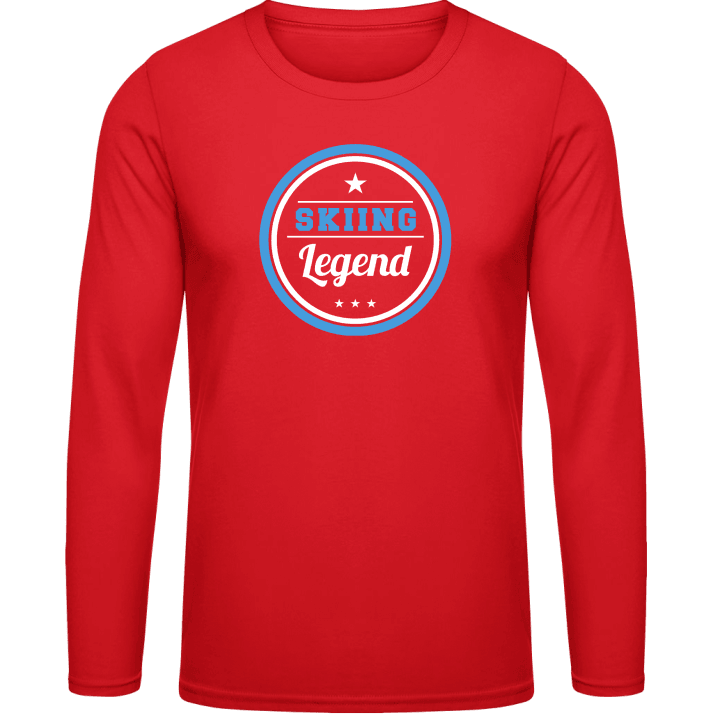 Skiing Legend Long Sleeve Shirt contain pic