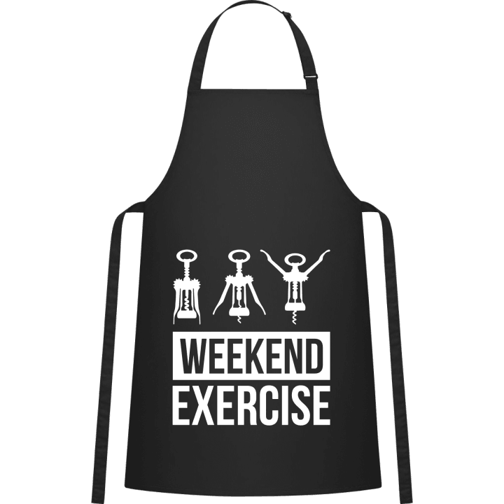Weekend Exercise Kitchen Apron contain pic