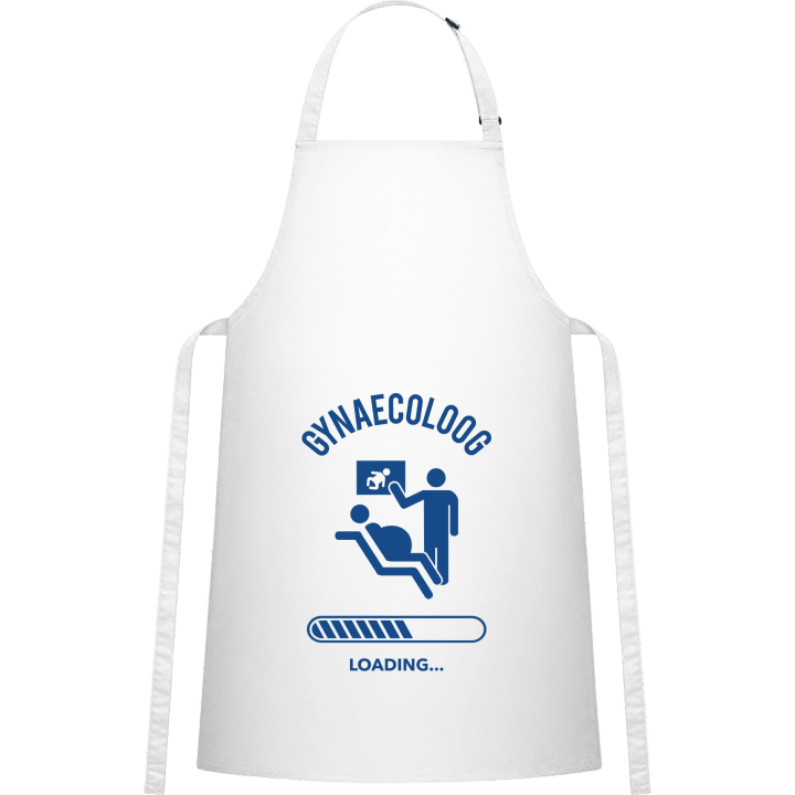 Gynaecoloog Loading Kitchen Apron contain pic