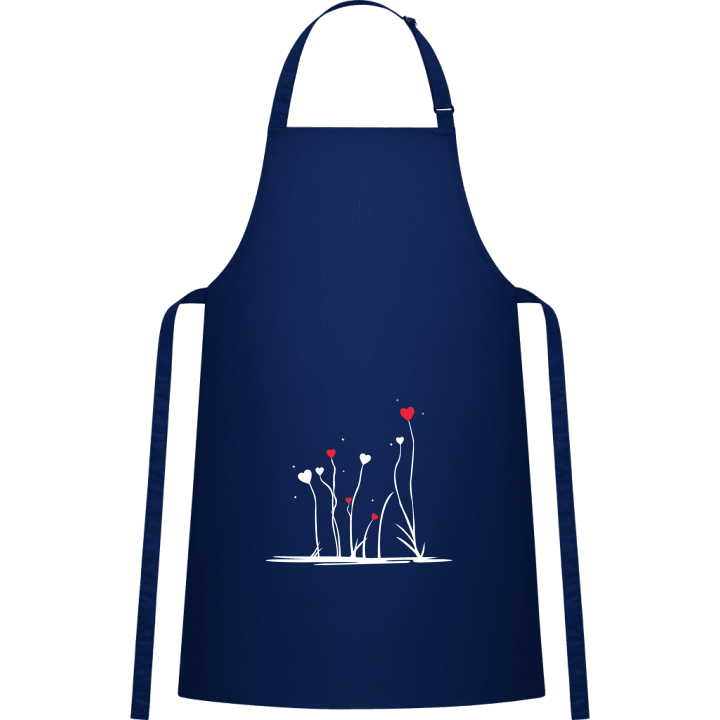 Love Flowers Kitchen Apron contain pic