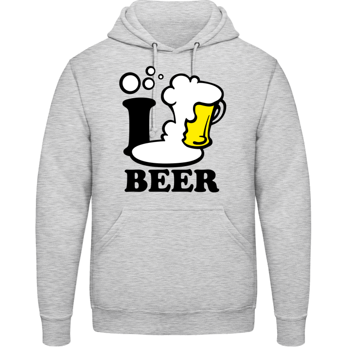 I Love Beer Hoodie contain pic