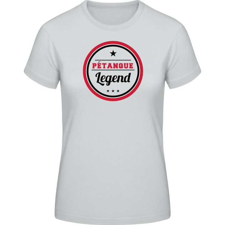 Pétanque Legend Frauen T-Shirt contain pic