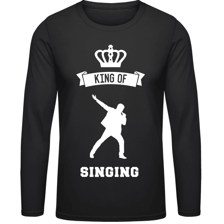 King of Singing Shirt met lange mouwen contain pic