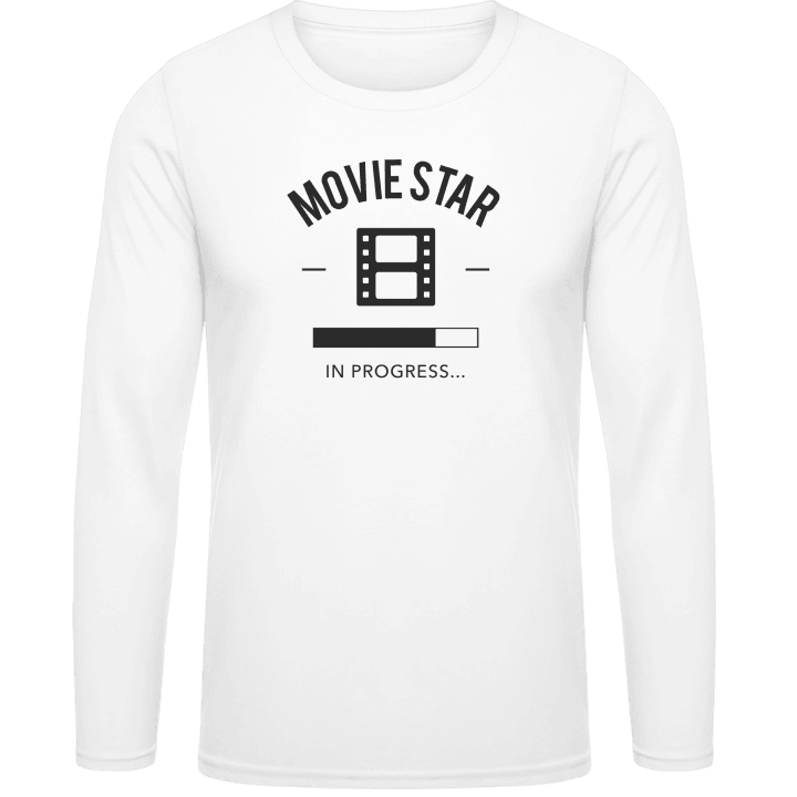 Movie Star in Progress Shirt met lange mouwen contain pic