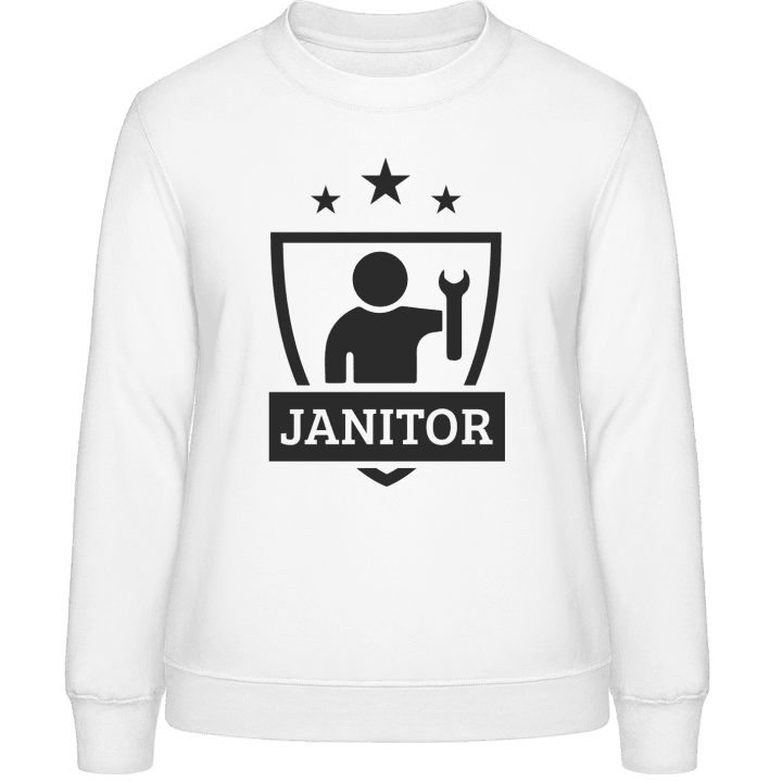 Janitor Coat Of Arms Vrouwen Sweatshirt contain pic