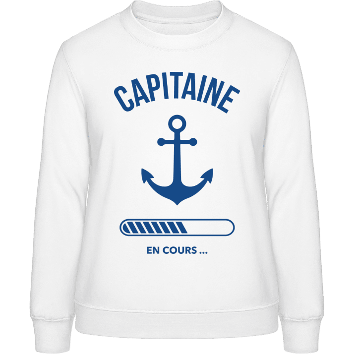 Capitaine en cours Vrouwen Sweatshirt contain pic