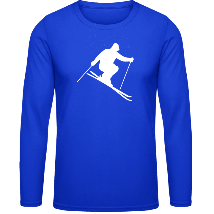 Ski Silhouette T-shirt à manches longues contain pic