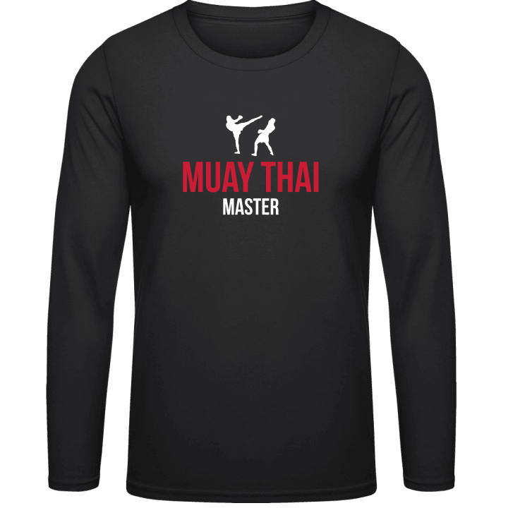 Muay Thai Master Camicia a maniche lunghe contain pic