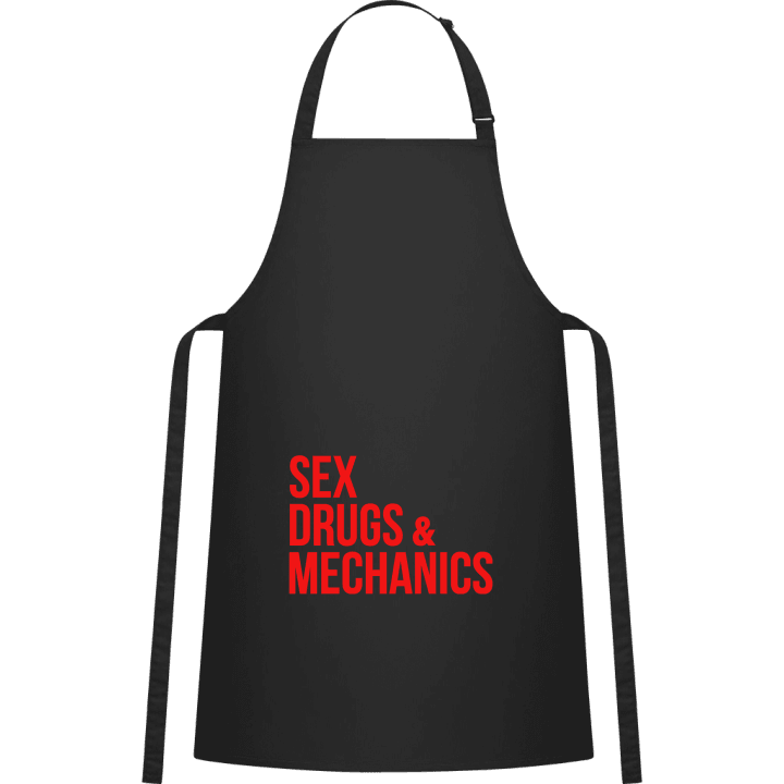 Sex Drugs Mechanics Delantal de cocina contain pic