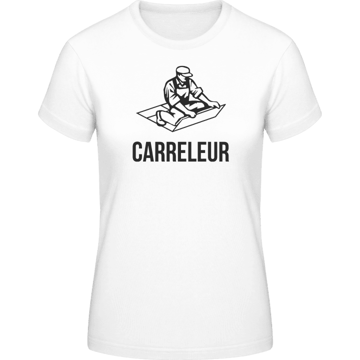 Carreleur Camiseta de mujer contain pic