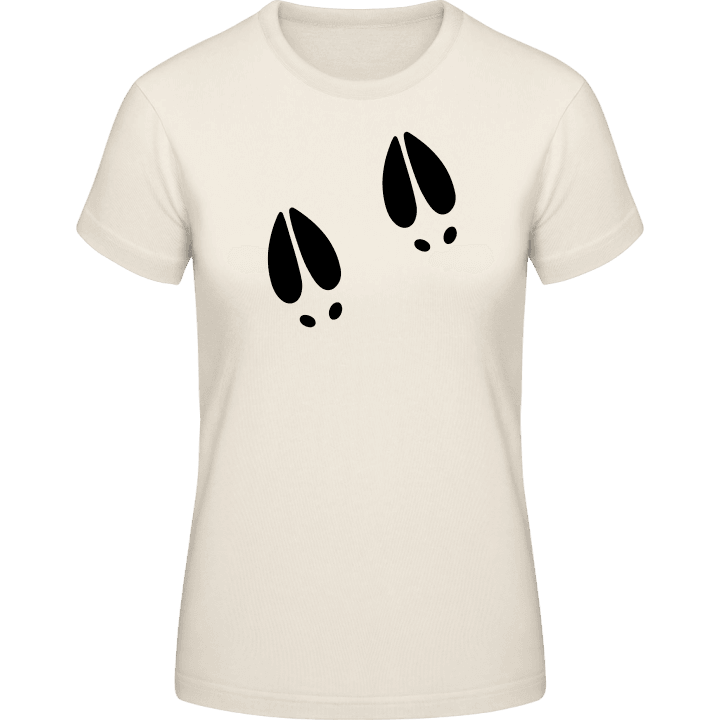 Deer Tracks Vrouwen T-shirt contain pic