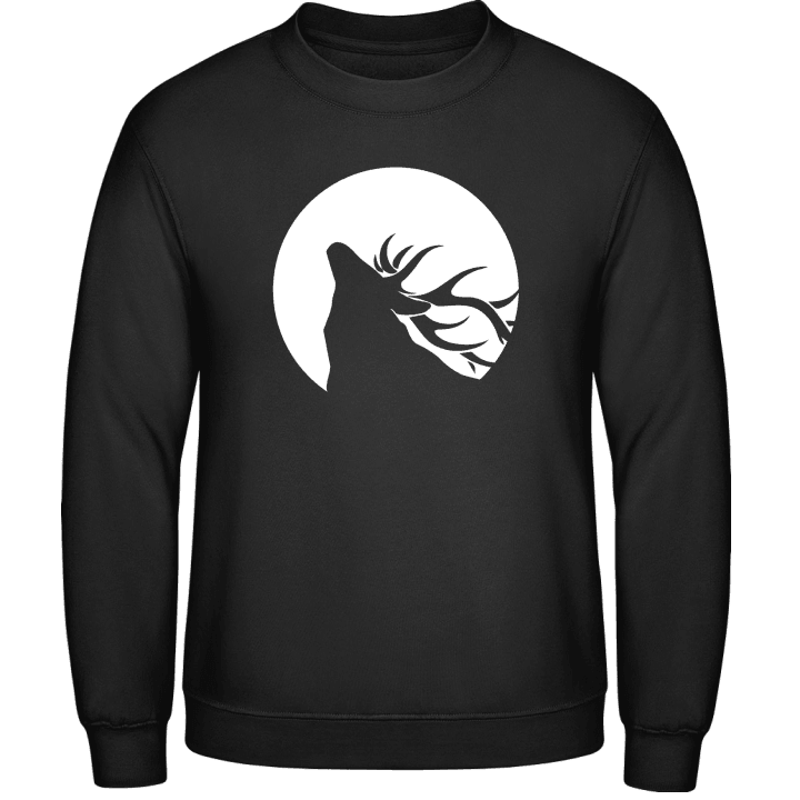 Deer with Moon Sweatshirt 0 image