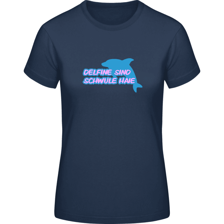Schwule Haie T-shirt för kvinnor contain pic