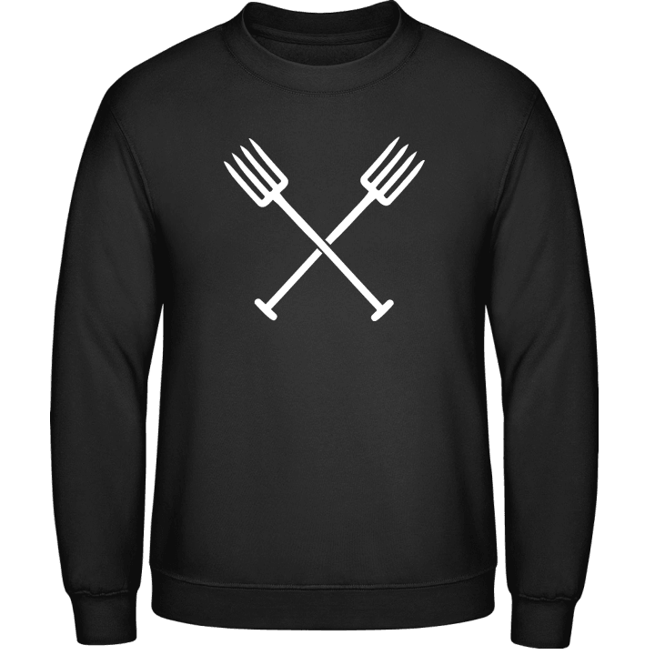 Crossed Pitchforks Sweatshirt contain pic