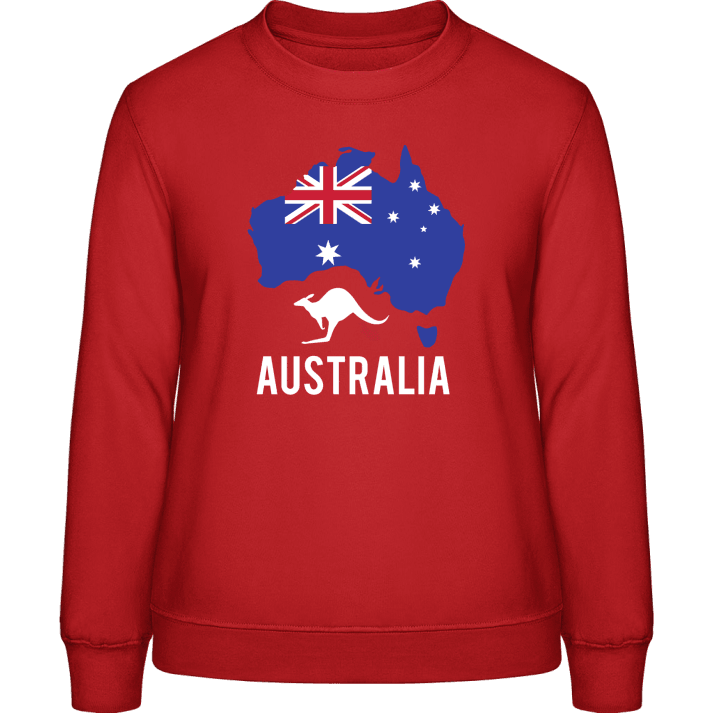 Australia Vrouwen Sweatshirt contain pic