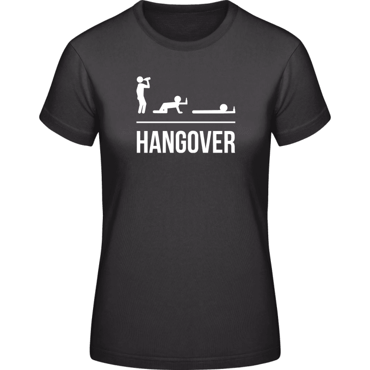Hangover Evolution T-shirt för kvinnor contain pic