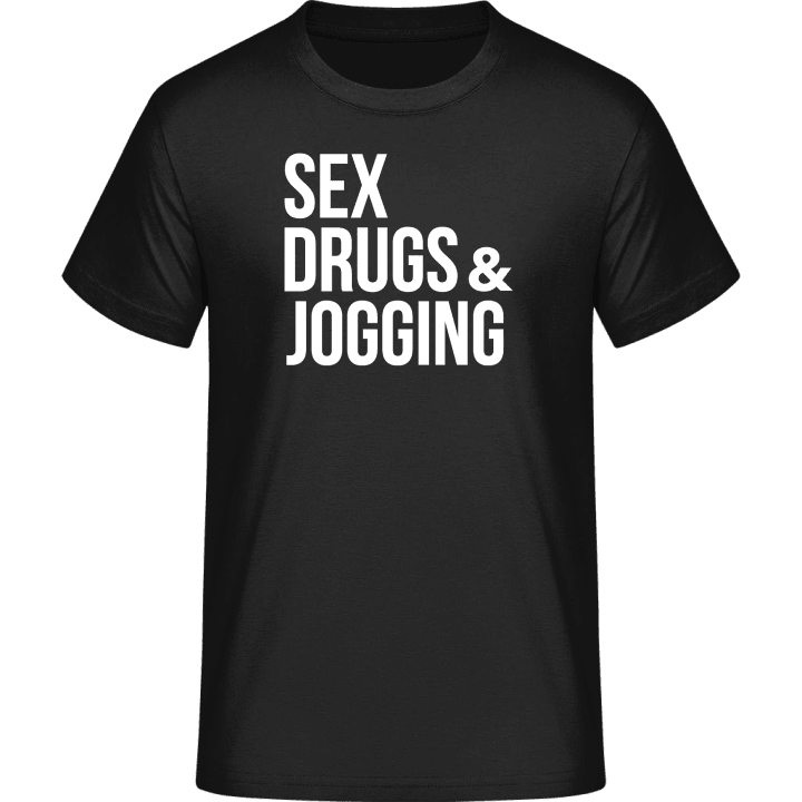 Sex Drugs And Jogging T-skjorte 0 image
