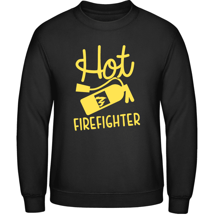 Hot Firefighter Sudadera contain pic