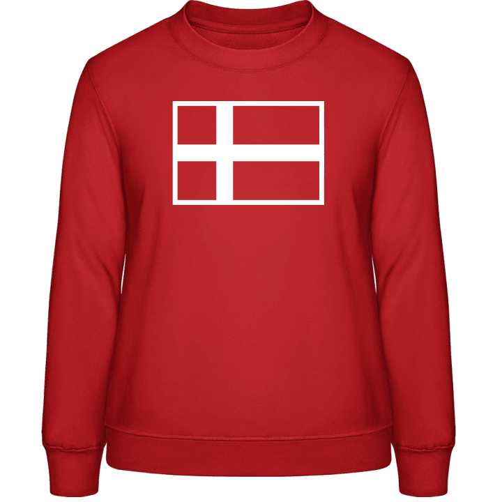 Danmark Flag Sweatshirt för kvinnor contain pic