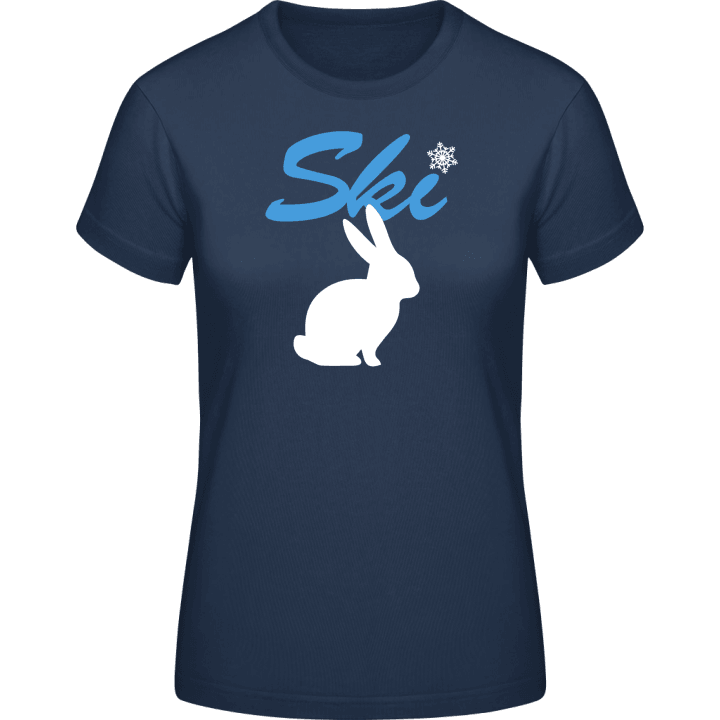 Ski Hase T-shirt för kvinnor 0 image